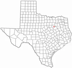 موقعیت Ennis, Texas
