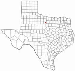 موقعیت Graham, Texas