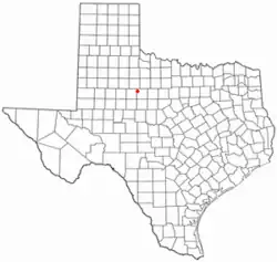 موقعیت Hamlin, Texas