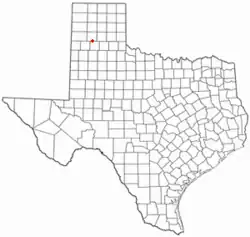 موقعیت Happy, Texas