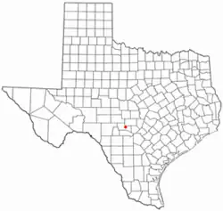 موقعیت Ingram, Texas