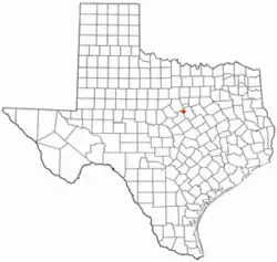 موقعیت Iredell, Texas