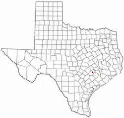 موقعیت La Grange, Texas