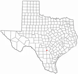Location of Lytle, Texas