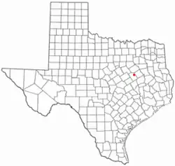 موقعیت Mexia, Texas