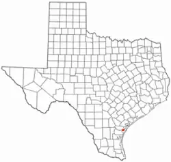 موقعیت Portland, Texas