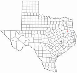 موقعیت Reklaw, Texas