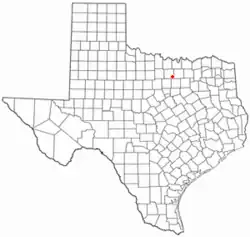 موقعیت Rhome, Texas
