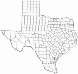 موقعیت Sinton, Texas