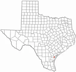 موقعیت Taft, Texas