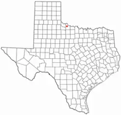 موقعیت Vernon, Texas