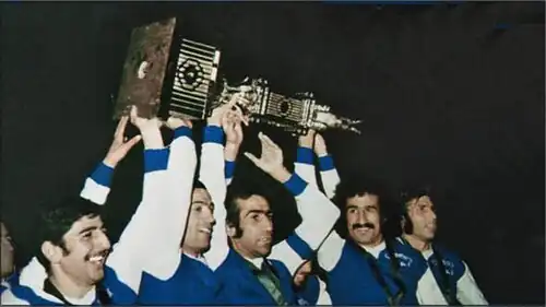 قهرمانی تاج در جام تخت جمشید ۱۳۵۳