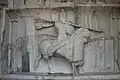 نقش خسرو پرویز سوار بر شبدیز