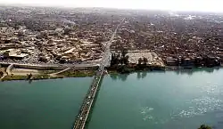 دجله در نزدیکی موصل