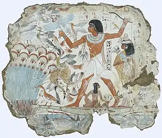 نب‌آمون و شکار پرندگان ح. ۱۳۵۰&nbsp;ق‌م
