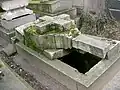 Opened tomb