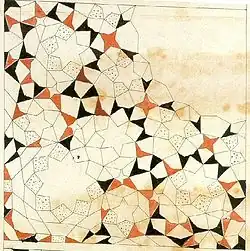 طراحی مقرنس ربع طاق