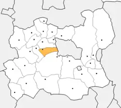 موقعیت آرغالانت در نقشه