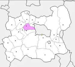 موقعیت بایان‌چوغت در نقشه