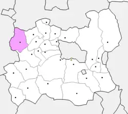 موقعیت جامار در نقشه