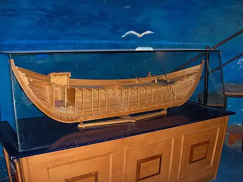 مدل کشتی یاسی‌آدا (بیزانسی، سده هفتم)
