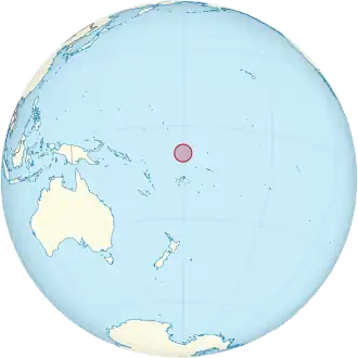 موقعیت Tuvalu