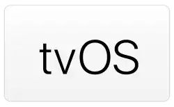 The tvOS logo (2015)