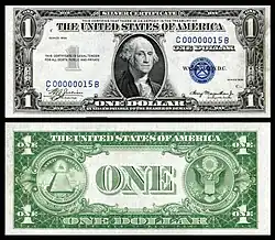 $1 (Fr.1607)جرج واشینگتن