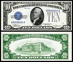 $10 (Fr.1700)الکساندر همیلتون