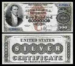 $100 (Fr.340)جیمز مونرو