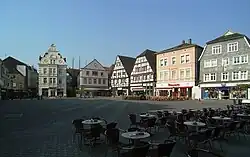The Old Market in Unna.