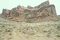 Syncline in Navajo Sandstone, Upheaval Dome, پارک ملی کنیون لندز،  Utah.