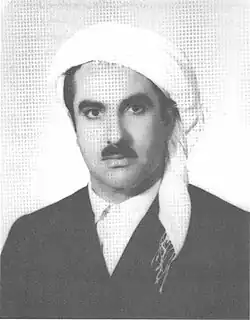 نگارهای از محمد ربیعی در جوانی