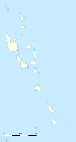 لگانویل در Vanuatu واقع شده