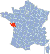 شهرستان وانده در فرانسه