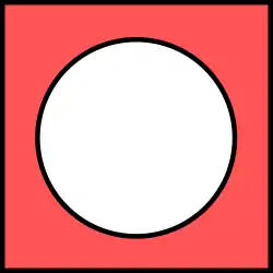 Venn diagram of نقیض