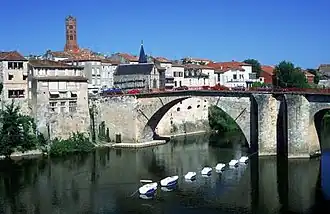 Bridge over the Lot River