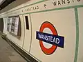 Roundel on eastbound