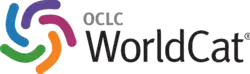 Five-color WorldCat emblem, with WorldCat in black letters and OCLC in smaller grey letters