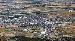 Central Yōrō seen from Yōrō Mountains