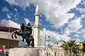 مجسمه صلاح الدین ایوبی در مرکز شهر