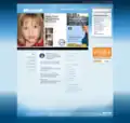 صفحه اصلی وبسایت مایکروسافت (انگلستان) از سال ۲۰۰۷ تا اواخر ۲۰۰۸