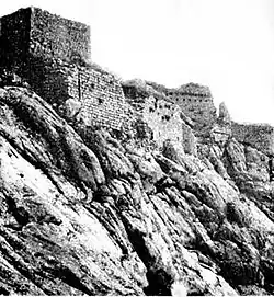 نمایی از دژ بابک