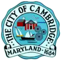 نشان رسمی City of Cambridge, Maryland
