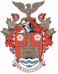 Arms of the former Castleford Borough Council