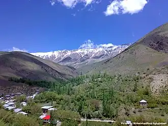 نمایی از روستای هویر، اثر محمدرضا آقابابائی