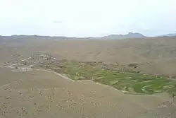روستای خرو و زمین‌های کشاورزی اطراف آن
