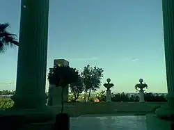 نمایی از تراس شمالی هتل داریوش