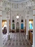 تصویری از صحن مسجد حاج صمد خان پس از باز سازی