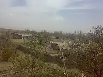 نمای کلی روستای نوزاد